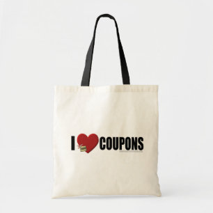 I "Heart" Coupons Tote Bag