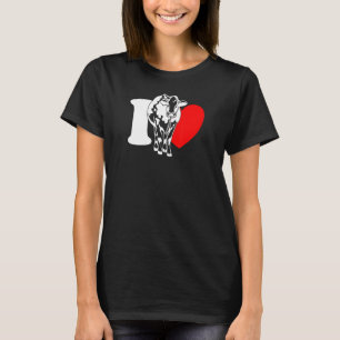 I Heart Cows - Funny Farmer, Cattle Rancher, Cow L T-Shirt