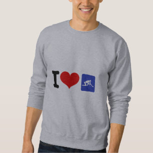 I Heart Curling Sweatshirt