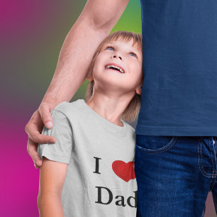 I Heart Dad Toddler T-Shirt