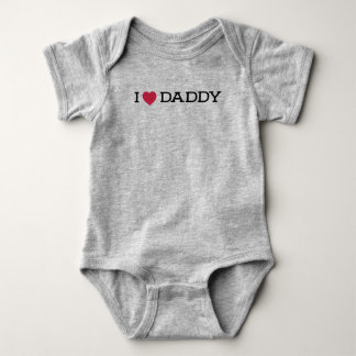I Heart Daddy Baby Bodysuit One-Piece