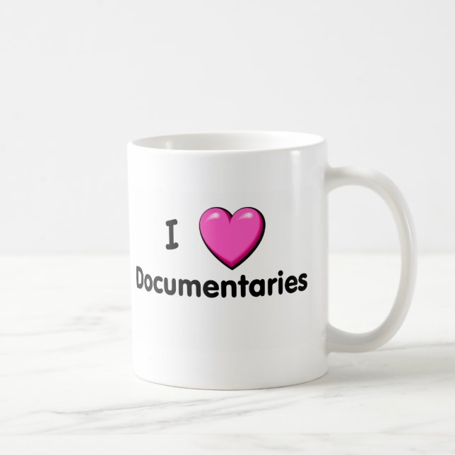I Heart Documentaries Mug (Right)