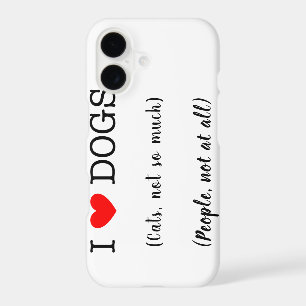 I heart dogs, cats not so much, people not at all