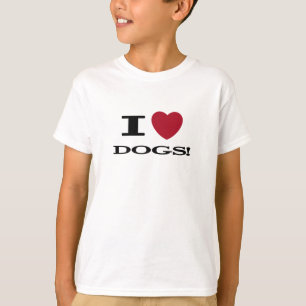 I Heart Dogs Tshirts and Gifts