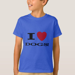 I Heart Dogs Tshirts and Gifts
