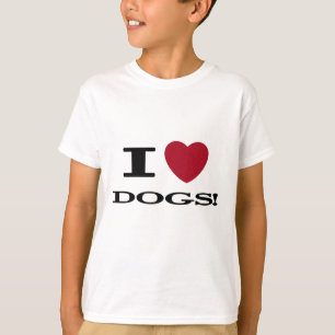 I Heart Dogs Tshirts and Gifts