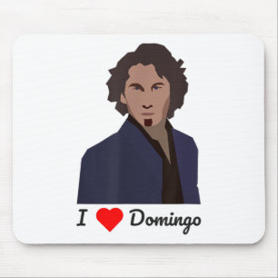 I Heart Domingo _1 Mouse Pad