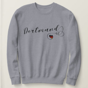 I Heart Dortmund, North Rhine-Westphalia Sweatshirt