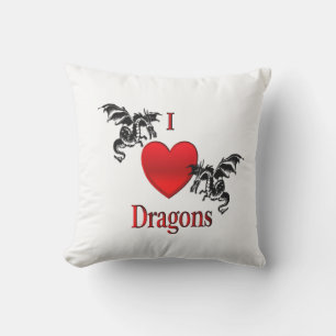 I Heart Dragons Cushion