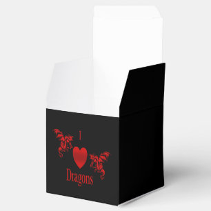 I Heart Dragons Favour Box