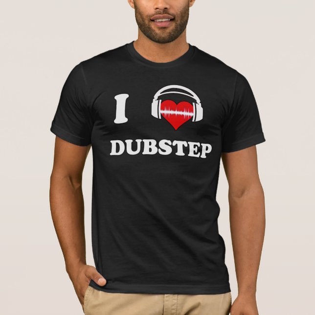 I Heart Dubstep T-Shirt (Front)