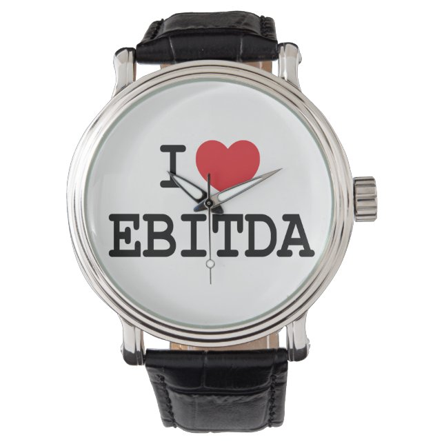 I (heart) EBITDA watch (Front)