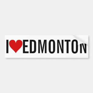 I [Heart] Edmonton Bumper Sticker