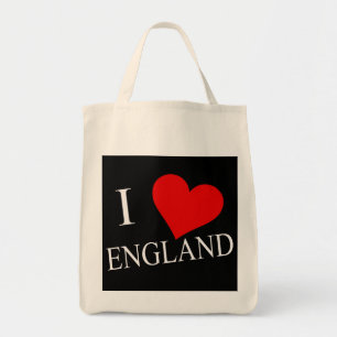 I Heart England wt gtcnt Tote Bag
