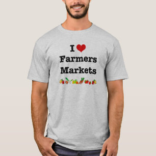 I Heart Farmers Markets T-Shirt