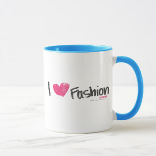 I Heart Fashion Magenta Mug