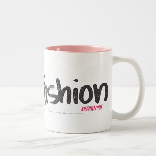 I Heart Fashion Purple Two-Tone Coffee Mug (Right)