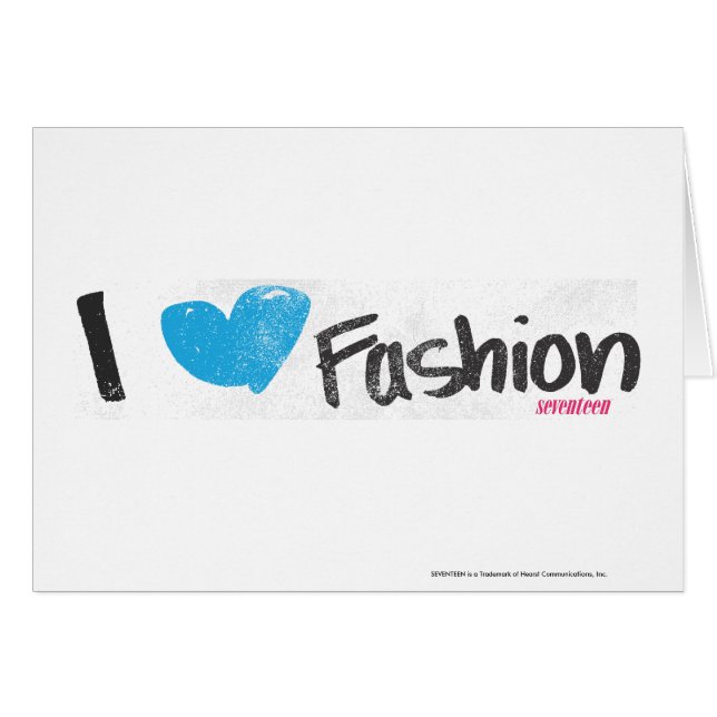 I Heart Fashion Yellow (Front Horizontal)