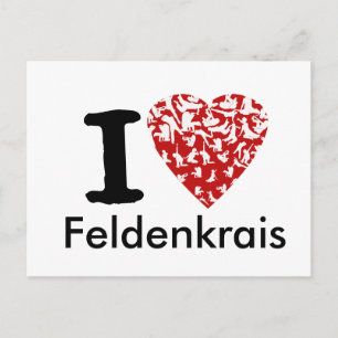 I Heart Feldenkrais Postcard Fully Editable