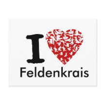 I Heart Feldenkrais Postcard | Fully Editable