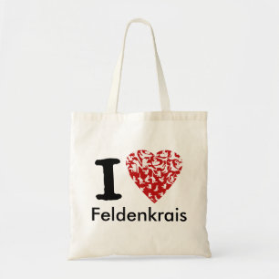 I Heart Feldenkrais Tote   Red Heart