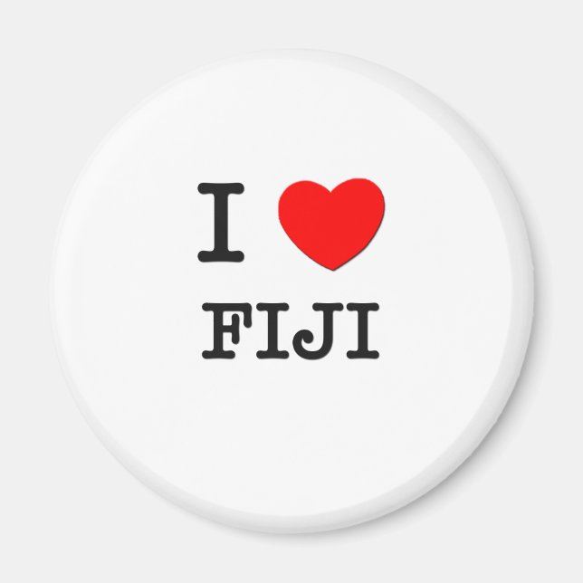 I HEART FIJI MAGNET (Front)