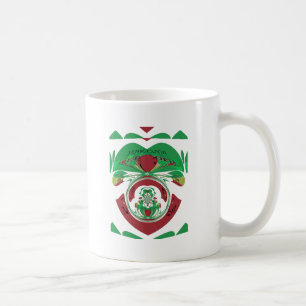 I Heart Flag - Love Ethiopia   Red Golden Green Ki Coffee Mug