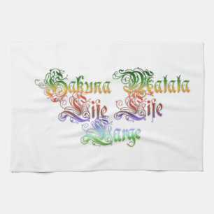 I Heart Flag - Love Ethiopia   Red Golden Green Ki Tea Towel