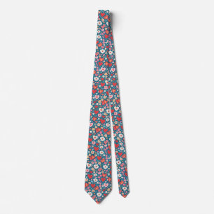 I Heart Flowers Tie