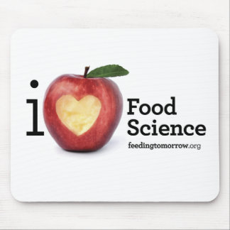 "I Heart Food Science" Mousepad