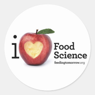 "I Heart Food Science" Sticker