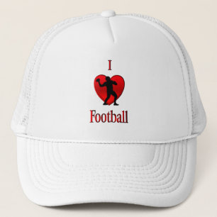 I Heart Football Trucker Hat