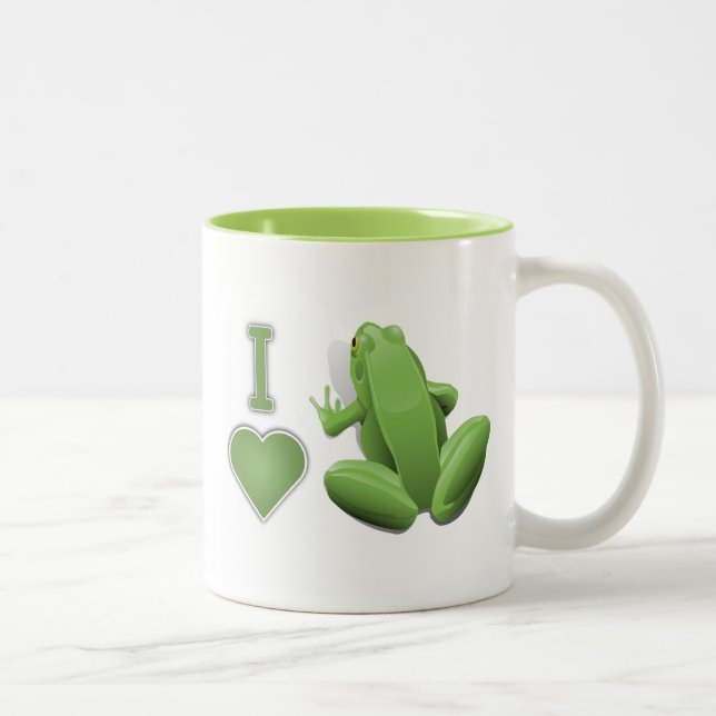 I Heart Frogs Mug (Right)