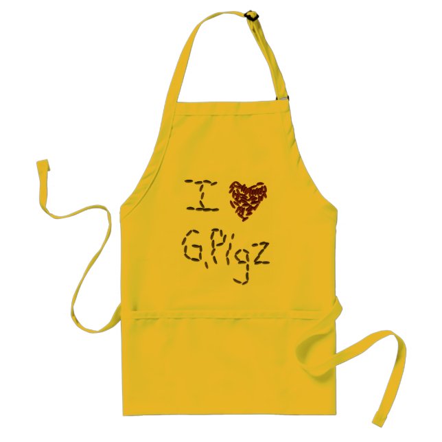 I Heart G. Pigz Apron (Front)