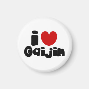 i heart Gaijin Magnet