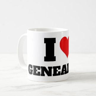 I HEART GENEALOGY Mug