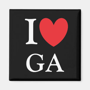 I Heart Georgia Magnet