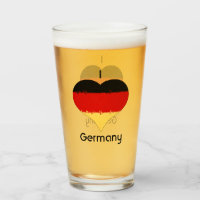 I Heart Germany German Flag 