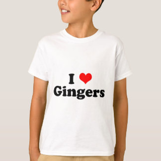 I Heart Gingers T-Shirt