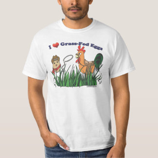 I Heart Grass-Fed Eggs T-Shirt