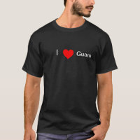 I Heart Guam (Black Tee)