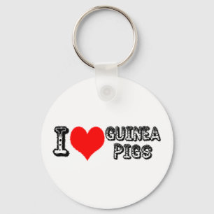 I (heart) Guinea Pigs Key Ring