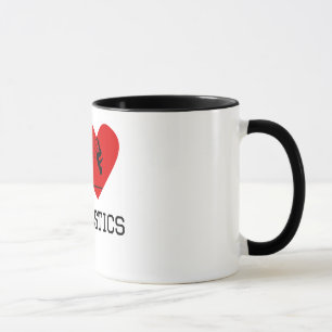 I Heart Gymnastics Mug