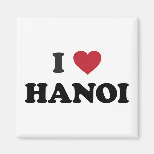 I Heart Hanoi Vietnam Magnet
