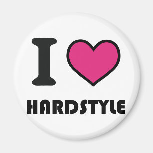 i heart hardstyle magnet