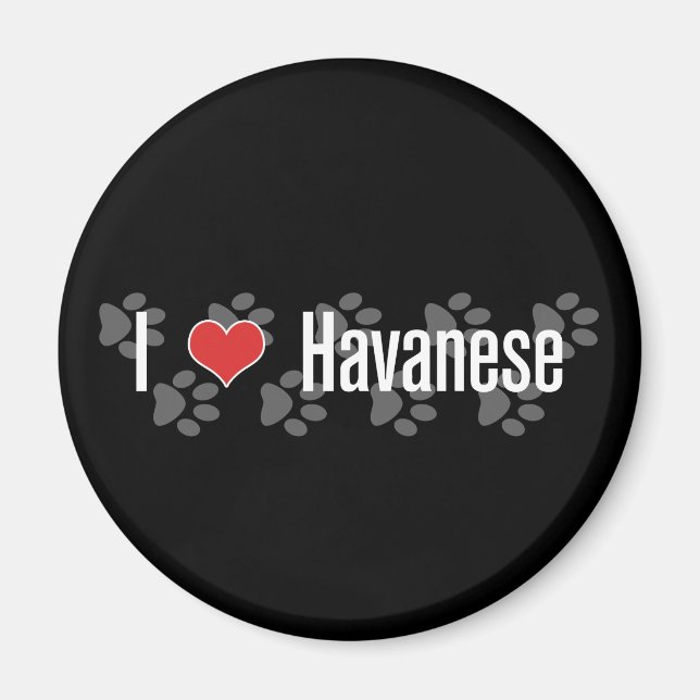 I (heart) Havanese Magnet (Front)