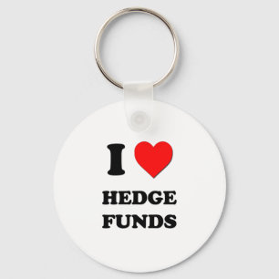 I Heart Hedge Funds Key Ring