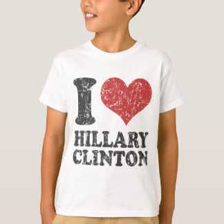 I heart Hillary Clinton Retro T-Shirt