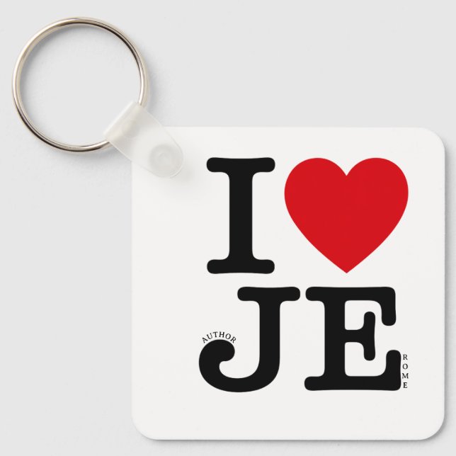 I HEART HIM KEY RING (Front)