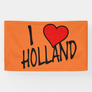 I Heart Holland bk on or bnrcnt Banner